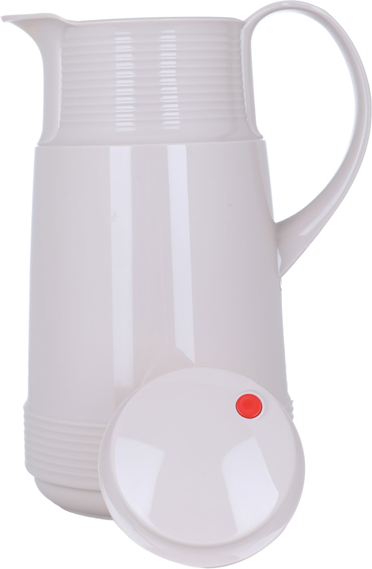 ترمس روتبونت، 1 لتر، حافظة داخلية زجاج، هيكل خارجي بلاستيك - بيج غامق product image 3