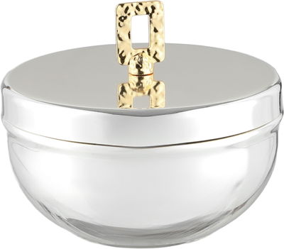 طقم تمريات مع طوفرية استيل السيف غاليري، 4 قطع - فضي ذهبي product image 4