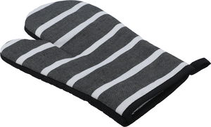 Al Saif Gallery Fabric Oven Mitt Set, 2 Pieces - White & Black product image 2