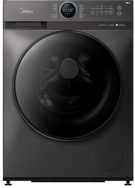 غسالة ملابس ميديا، 12 كجم، 14 برنامح، 1400 دورة في الدقيقة، انفرتر، MF200W120W1TSA - اسود product image