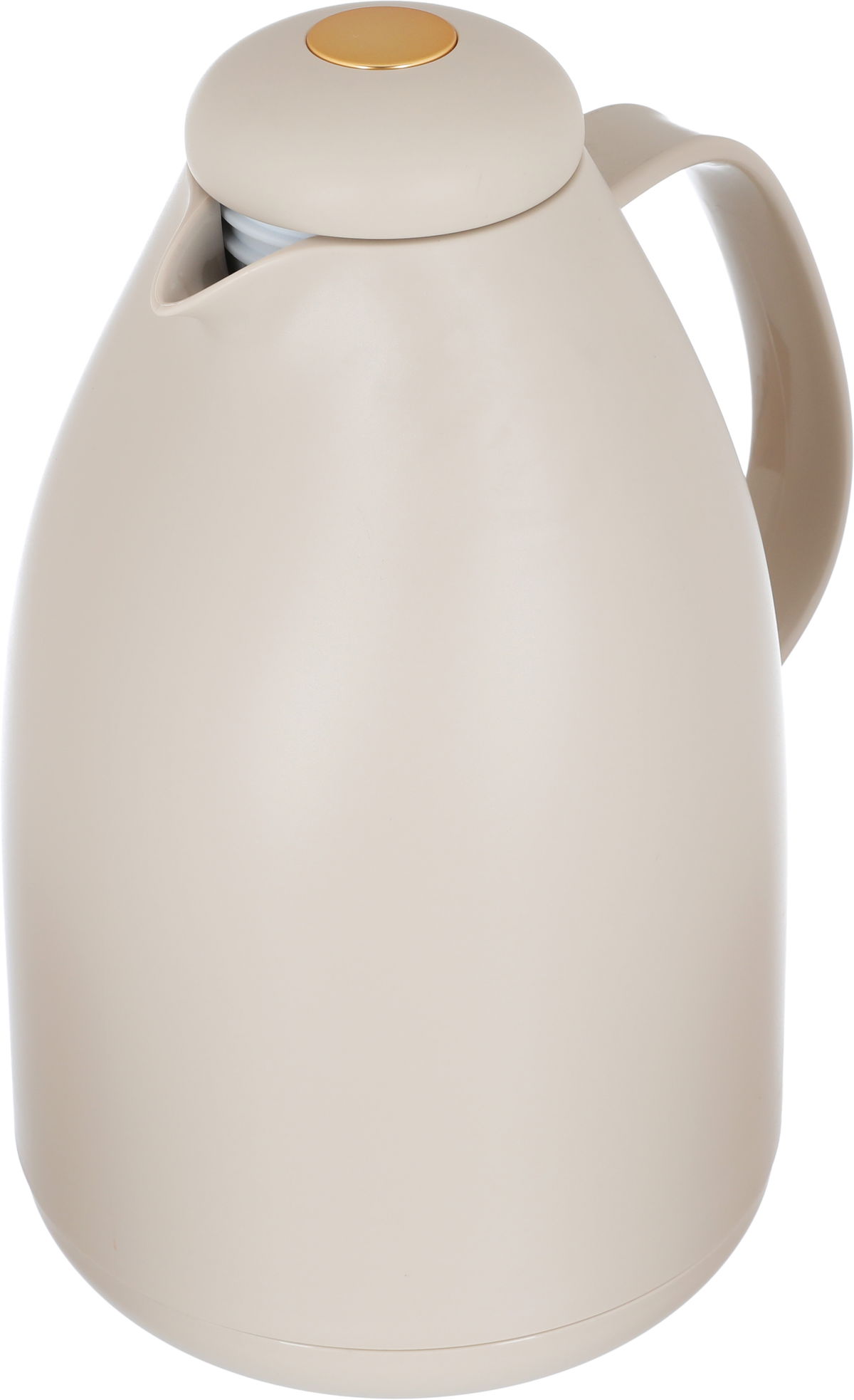 Al Saif Gallery Pro Penguin Thermos, 1.5 liters, glass inner container, plastic outer shell - beige product image 4