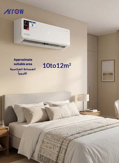 Arrow RO-12SCN-C Split Air Conditioner, 12600 BTU, Cooling Only, Inverter - White product image 7
