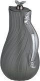 Glory Layal Thermos, 1 Liter, Glass Interior, Transparent Handle, Push-Button Lid - Dark Gray product image 3