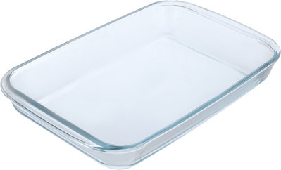 صينية فرن زجاج السيف غاليري، 2.9 سم، مستطيل - شفاف product image 3