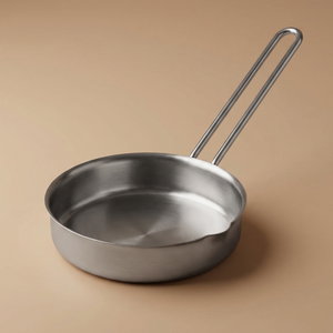 Al Saif Gallery Stainless Steel Frying Pan, 16 cm, Handle - Silver product image