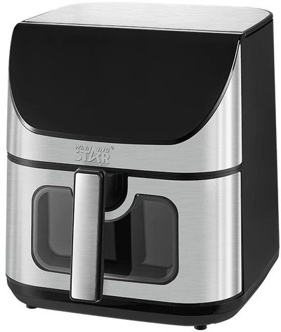 Winning Star ST-9694 Air Fryer, 8 Liters, 2200 Watts, Wi-Fi, Digital - Black product image 5