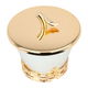 Al Saif Gallery Steel Tamriya, 12x12x10 cm, with lid - gold product image 1