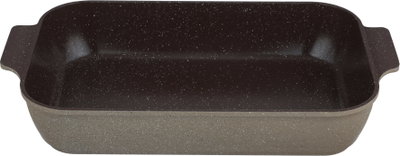 Lahoya Badreig Granite Oven Tray, 31cm, Deep Rectangle - Brown product image 2