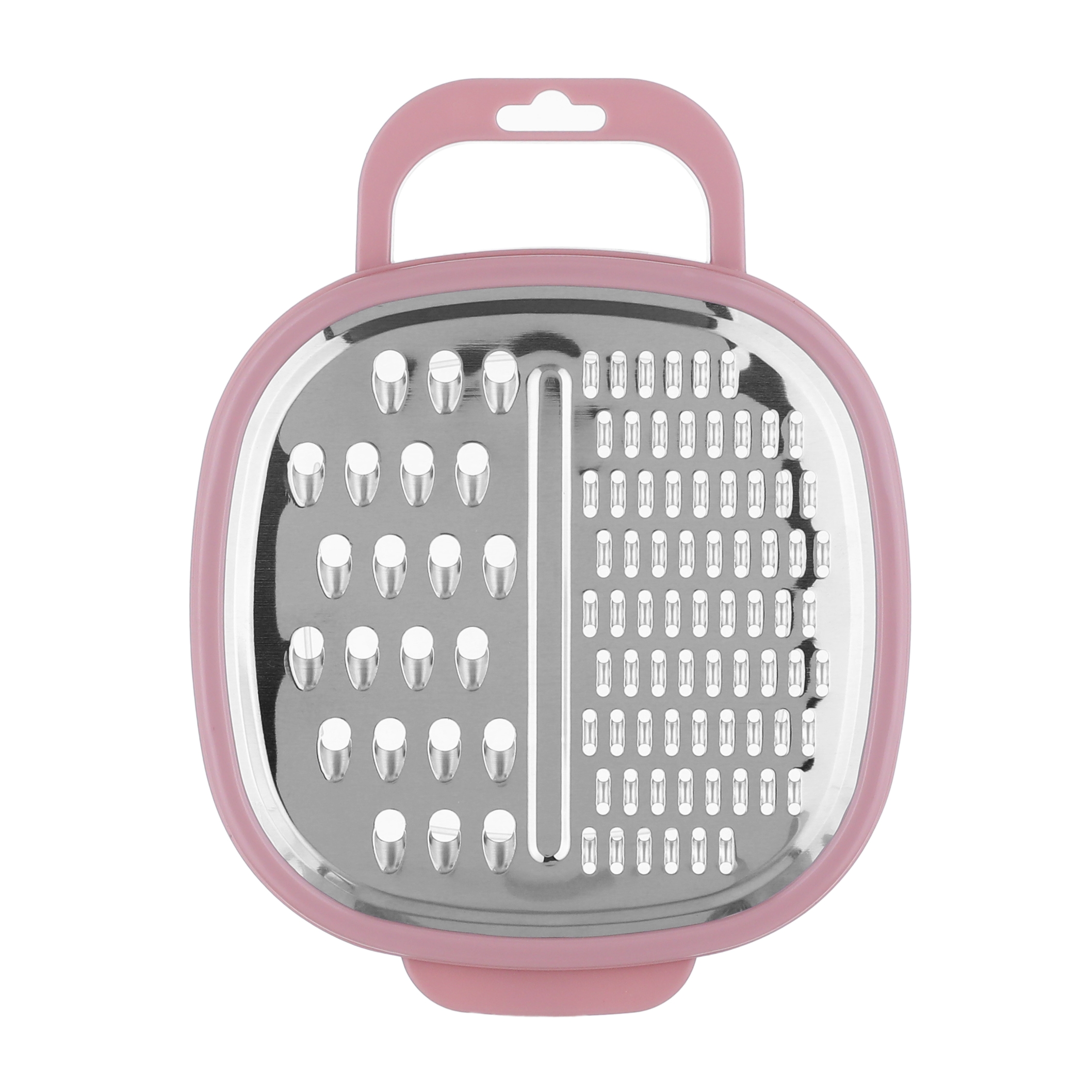 Al Saif Gallery Steel grater with box and lid - pink silver product image 3