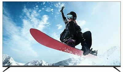 تلفزيون بدون اطار LED سمارت كيه ام سي، 55 بوصة، 4K UHD، ريسيفر مدمج، ويب أو أس، 2 ريموت، K24M55298U - اسود product image 2
