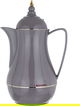 Rotpont thermos, 1 liter, glass inner container, plastic outer shell - dark grey product image 1