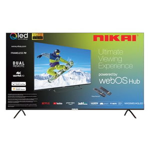 تلفزيون سمارت بدون اطار نيكاي، 55 بوصة، 4K، QLED، UHD، نظام ويب او اس، NIK55MEU4QLED - اسود product image 2