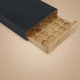 صندوق تخزين كبسولات قهوة خشب السيف غاليري، 40 × 24 × 6 سم، مستطيل - أسود product image 1