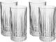 كاسات ماء زجاج باشابتشي، 4 قطع، 365 مل - شفاف product image 1