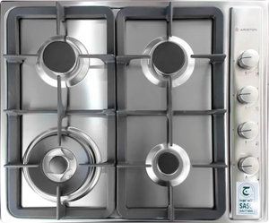 موقد غاز مدمج اريستون، 60x60x4 سم، 4 شعلات، AM64T0GMIXSA - فضي product image