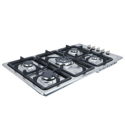 Kelvinator Jah166Kl2G9S005 Built-In Gas Stove, 5 Burners, 90 X 50 Cm - Silver product image 2