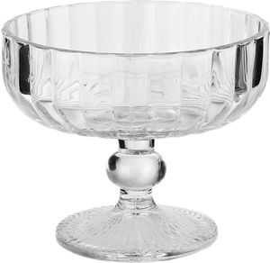 طقم كاسات تقديم زجاج مؤسسة التاج المنزلية، 360 مل، 2 قطعة، دائري، قاعدة - شفاف product image 2