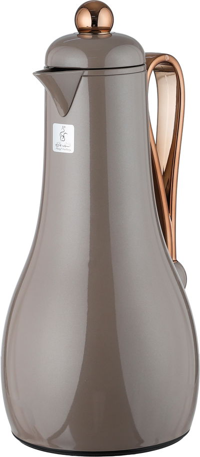 طقم ترامس غيم السيف غاليري، قطعتين، 1/1 لتر، حافظة داخلية زجاج، يد ذهبي - كابتشينو product image 8