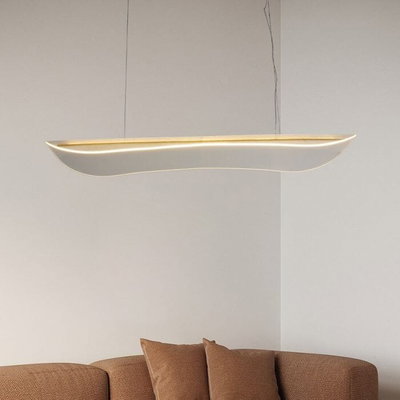 Norco Modern Aluminum Acrylic Chandelier, 3000K, 36W, 120cm - Gold product image 4