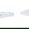 طقم عشاء بورسلان منقوش السيف غاليري، 24 قطعة - أبيض product image 8