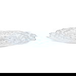 طقم عشاء بورسلان منقوش السيف غاليري، 24 قطعة - أبيض product image 8