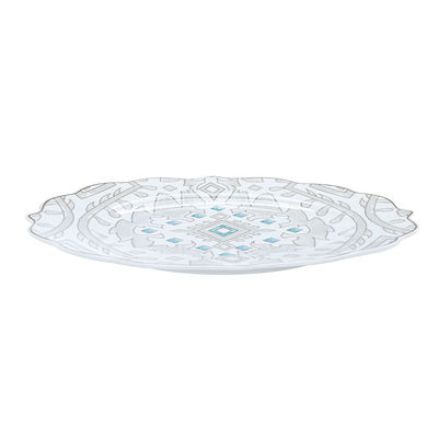 طقم عشاء بورسلان منقوش السيف غاليري، 24 قطعة - أبيض product image 8