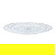 طقم عشاء بورسلان منقوش السيف غاليري، 24 قطعة - أبيض product image 8