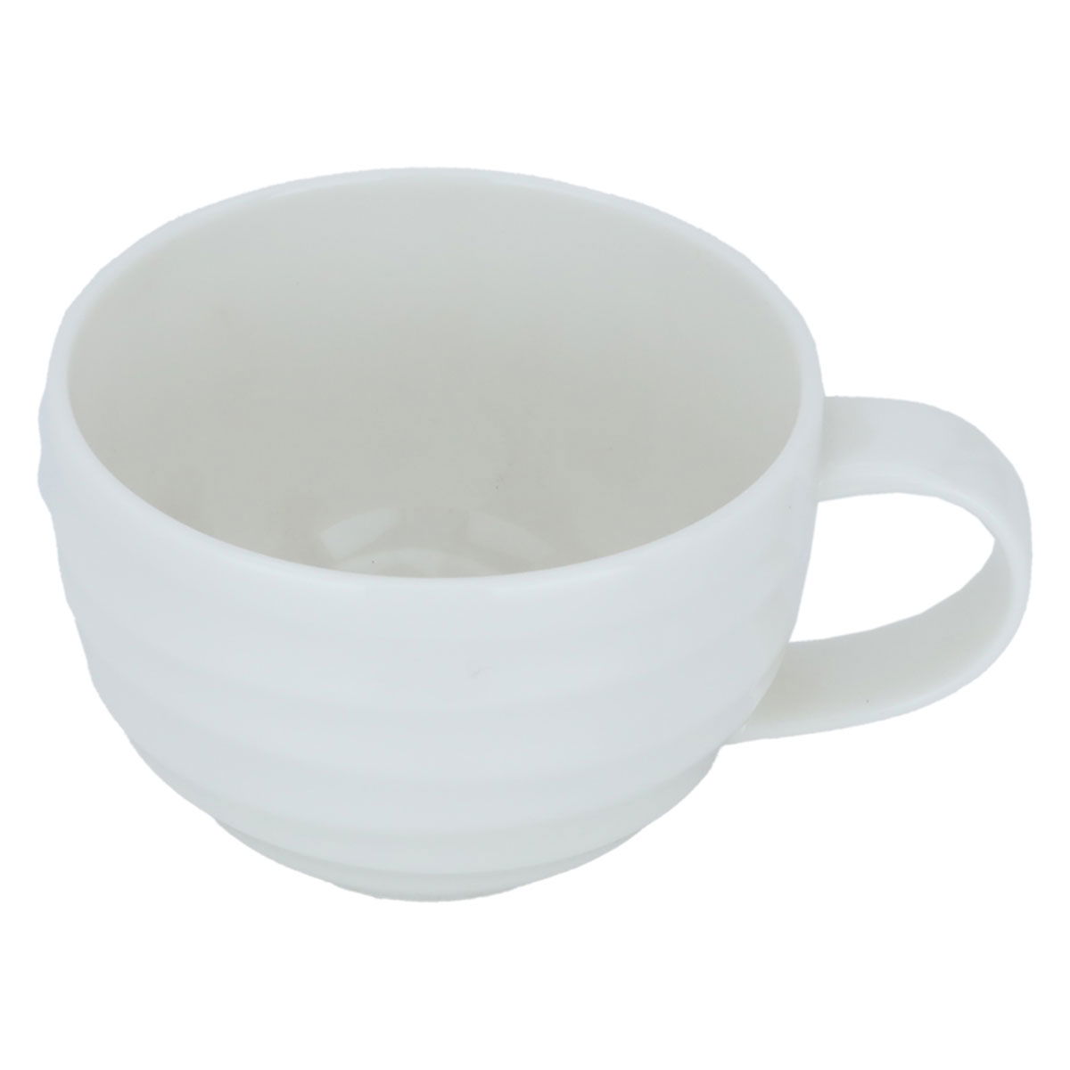 Al Saif Gallery Porcelain Tea Cup and Saucer, 2 Pieces, 90 ml - White product image 2