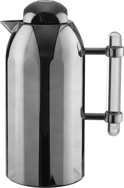 Al Saif Gallery Terhab Thermos Set, 21 Pieces, Cups with Saucers, Coffee Cups, Saucer, Transparent Handle - Black Transparent product image 4