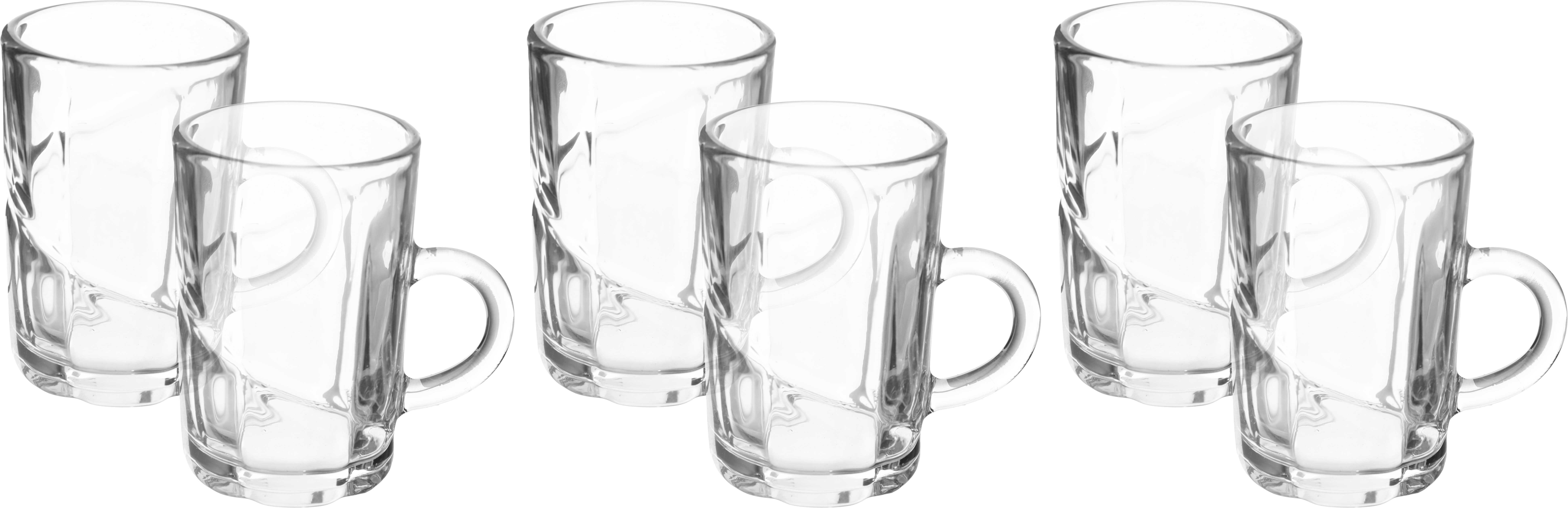 Teapot Set with Max Glass Handle, 6 Pieces - Clear product image