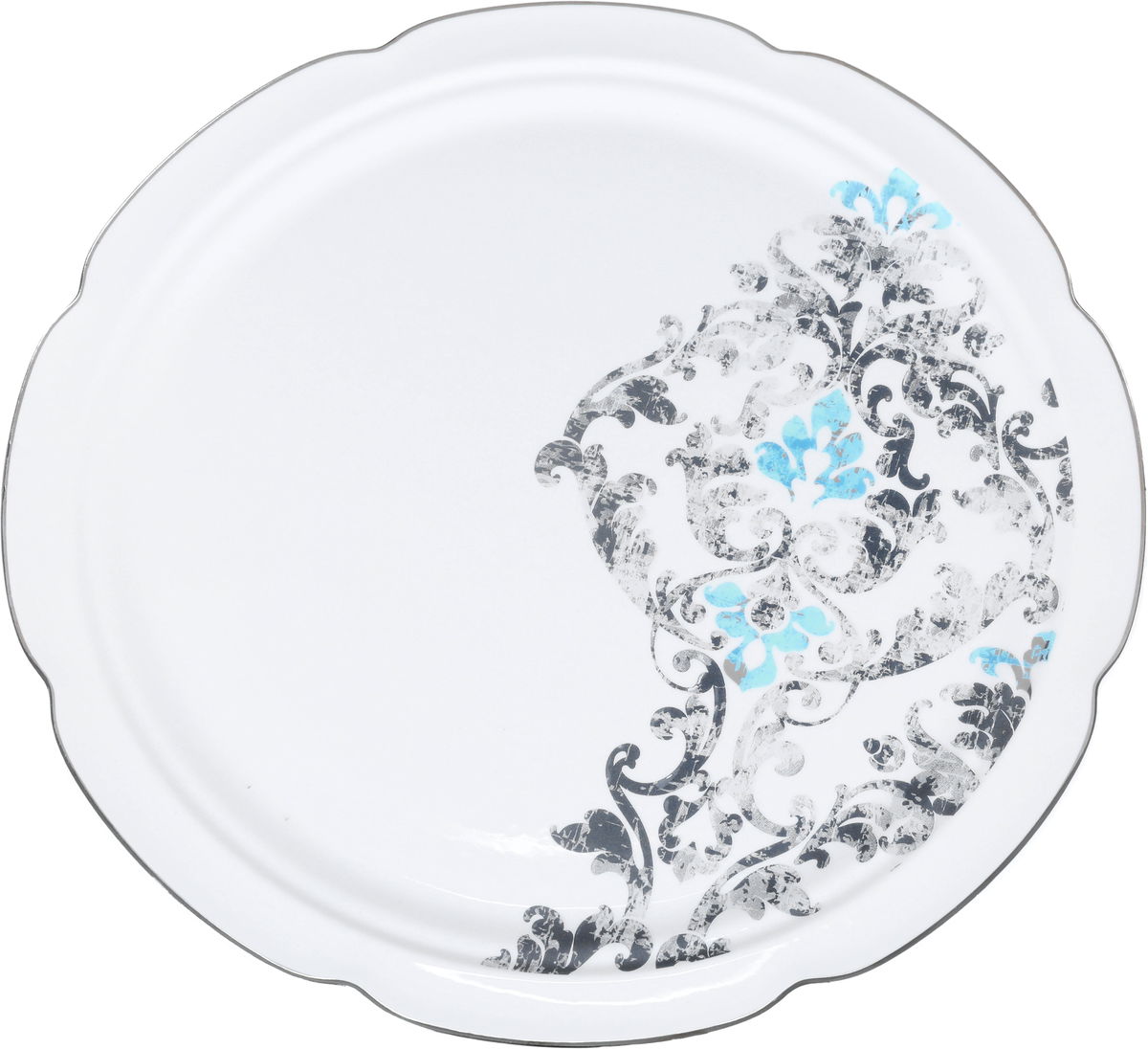 Al Saif Gallery porcelain yogurt set, 5 pieces, engraved - white product image 5