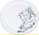 Al Saif Gallery porcelain yogurt set, 5 pieces, engraved - white product image 5