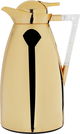 Al Saif Gallery Maha thermos set, two pieces, 1 liter, thermal glass inner shell, steel outer shell - gold product image 6