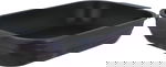 طقم قدور جرانيت نيوكلاين، 10 قطع، غطاء زجاج - ازرق غامق product image 2
