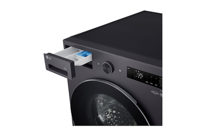 LG WFN2010BST Front Load Washer, 20 kg, TurboWash, 6 Motion, Black Stainless - Black Steel product image 5