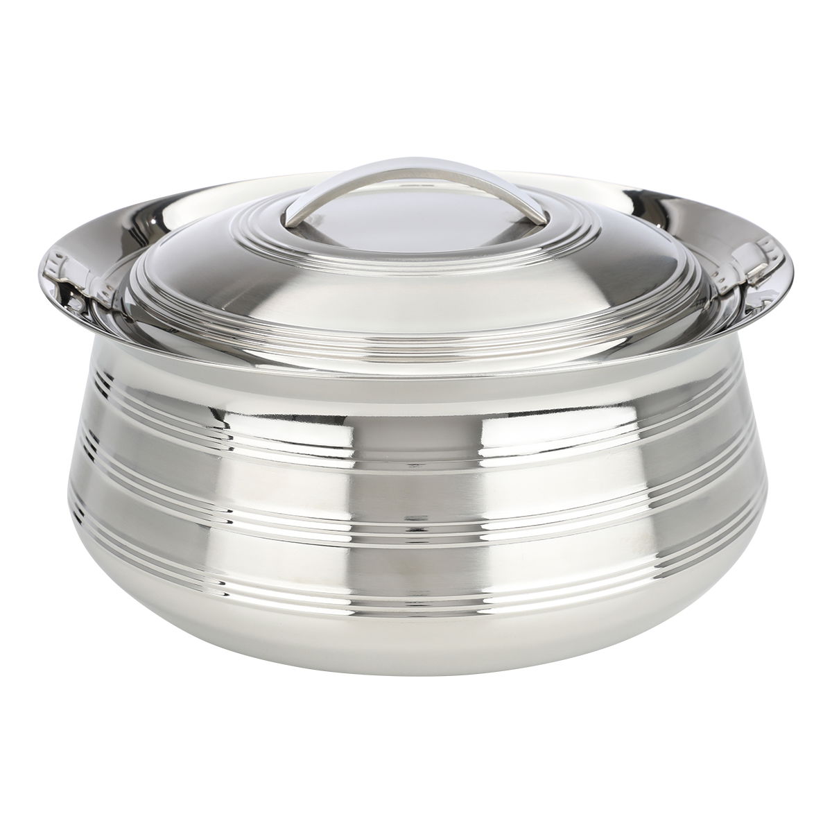 Al Saif Gallery Steel Food Container, 3.5 Liters - Silver product image