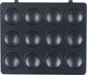 سخان ساندويتش 7×1 إديسون، 1400 واط، 7 ألواح - أسود/فضي product image 18