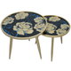 طقم طاولة أستيل السيف غاليري، طباعة حرارية، قطعتين - ذهبي product image 2