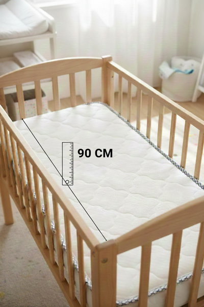 مرتبة سرير اطفال فان مومنت، 90×45×9 سم - ابيض product image 3