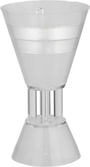 مبخرة أكرليك السيف غاليري، 13x13x24 سم، قاعدة - شفاف product image