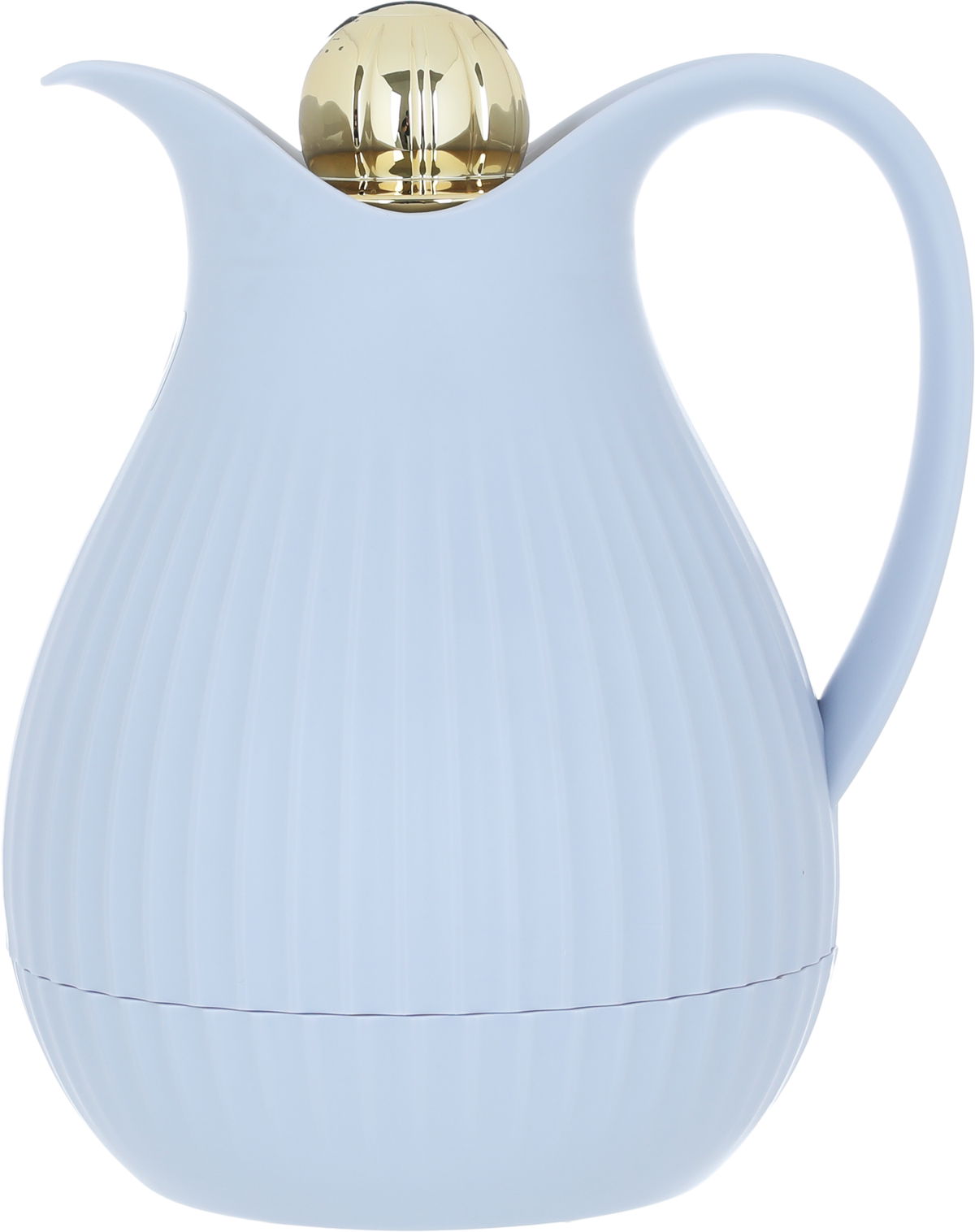 Everest Ramira Thermos, 1 liter, thermal glass inner shell, plastic outer shell - pearl product image