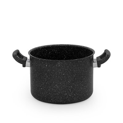 قدر سباجيتي جرانيت مزدوج هاشيفر، 26 سم - رمادي غامق product image 2