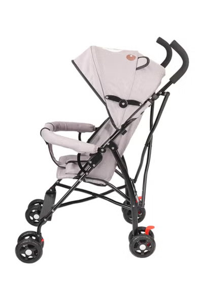 عربة اطفال قابلة للطي فان مومنت، مظلة قابلة للتعديل - رمادي product image 5