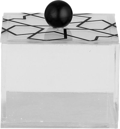 طقم مبخرة خشب اكريلك السيف غاليري، 3 قطع، 23x14x4 سم - خشبي شفاف product image 5