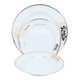Al Saif Gallery Porcelain Dinner Set, 77 Pieces - White Gold product image 4