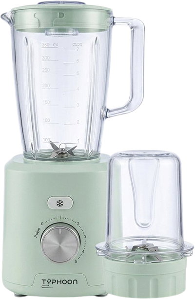 خلاط كهربائي و مطحنة تايفون، 650 واط، 1.8 لتر، TY-02-003 G - اخضر product image 1