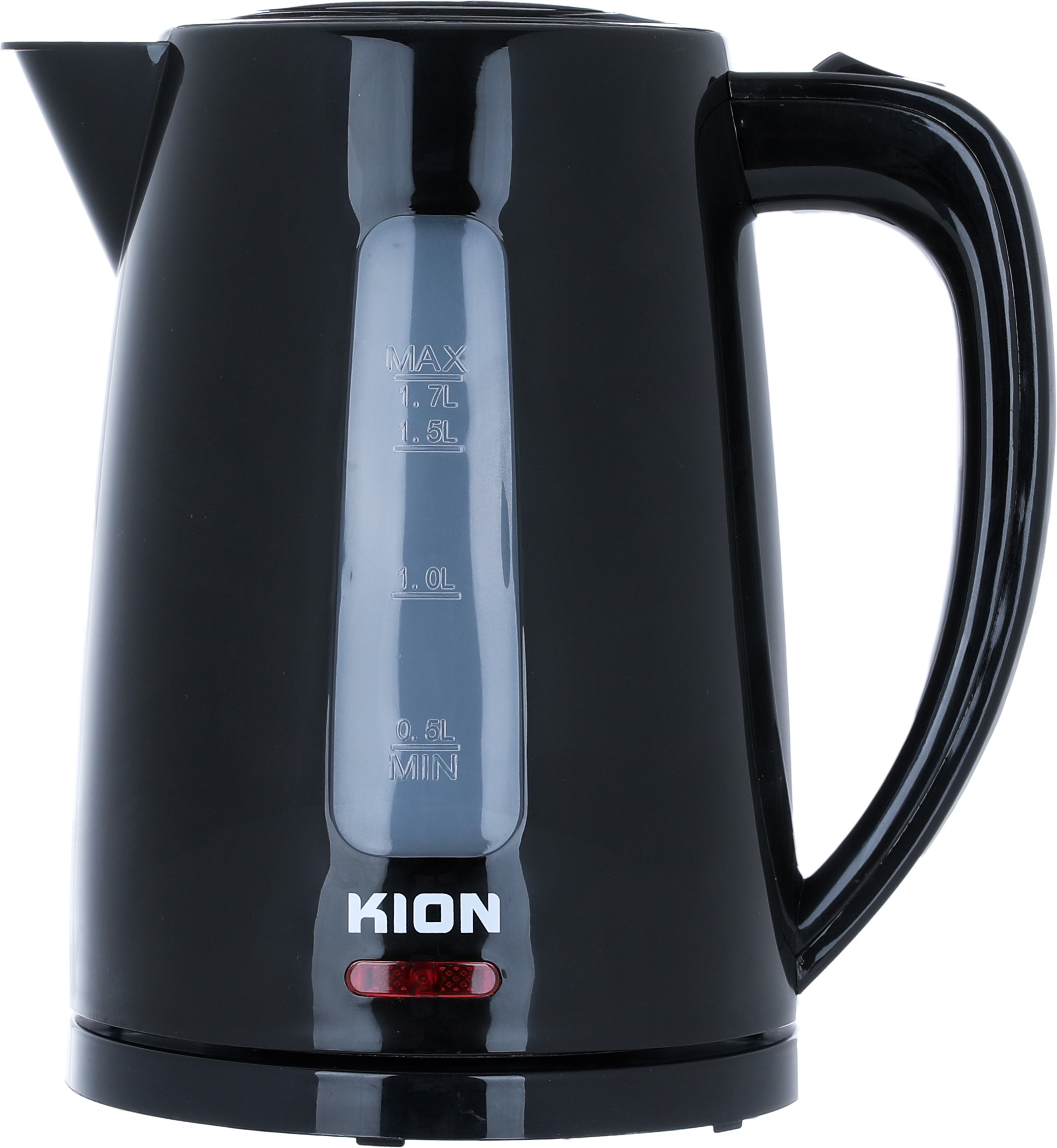 Plastic Kettle (Kion), 1.7 L, 2200 Watt - Black product image