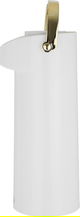 Glory Hospitality Thermos, 1.9 liters, glass inner container, plastic outer shell - white product image 3