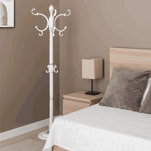 علاقة ملابس مودرن معدن، 173×46 سم - ابيض product image