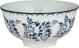 طقم تقديم سفرة بورسلان السيف غاليري، 16 قطعة، زخارف فنية - أبيض أزرق product image 2
